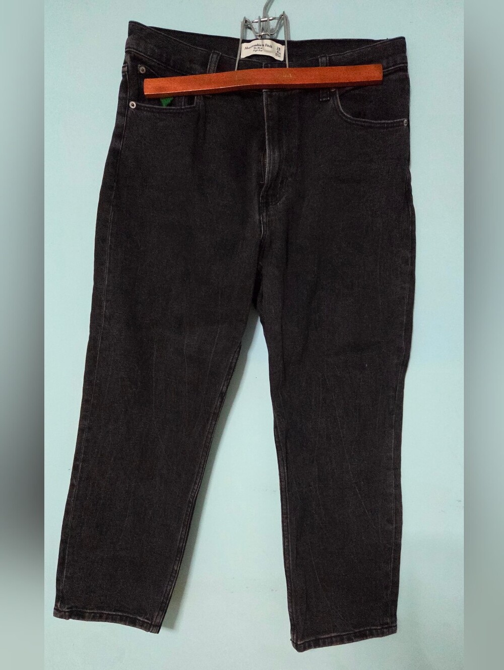 Abercrombie & Fitch Men's Black Relaxed Jeans